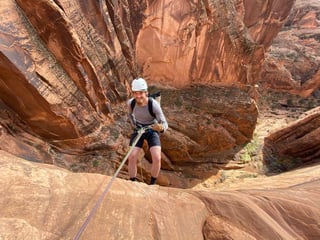 Rock Climb Long Dong Silver, San Rafael Swell