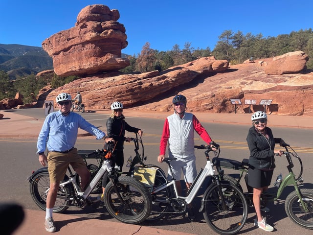 2-Hour Garden of the Gods E-Bike Rental