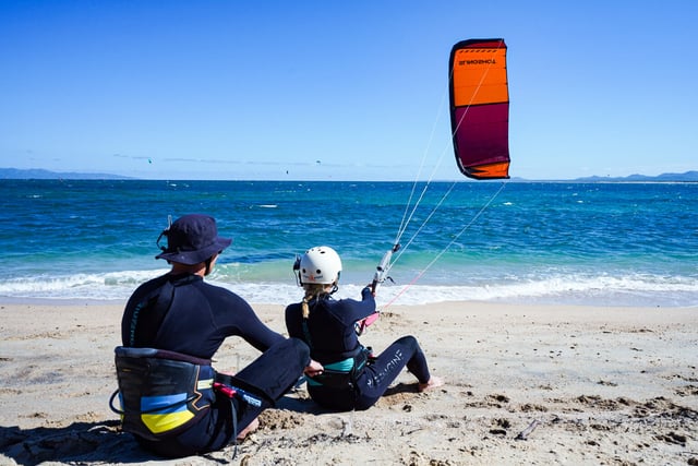 Wing kitesurfing 2025