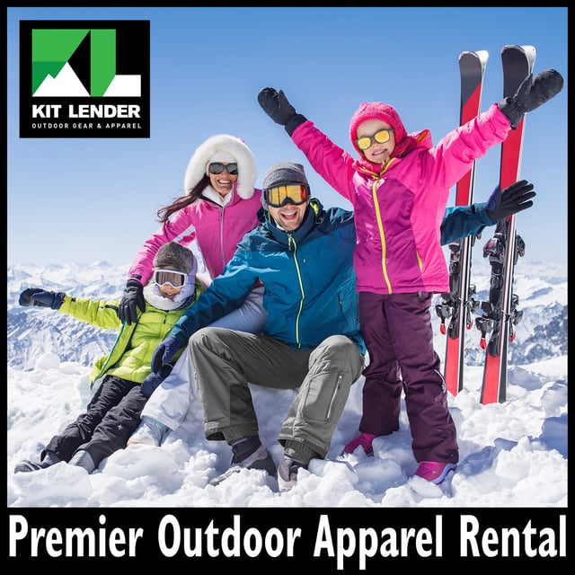 Snow apparel rental store