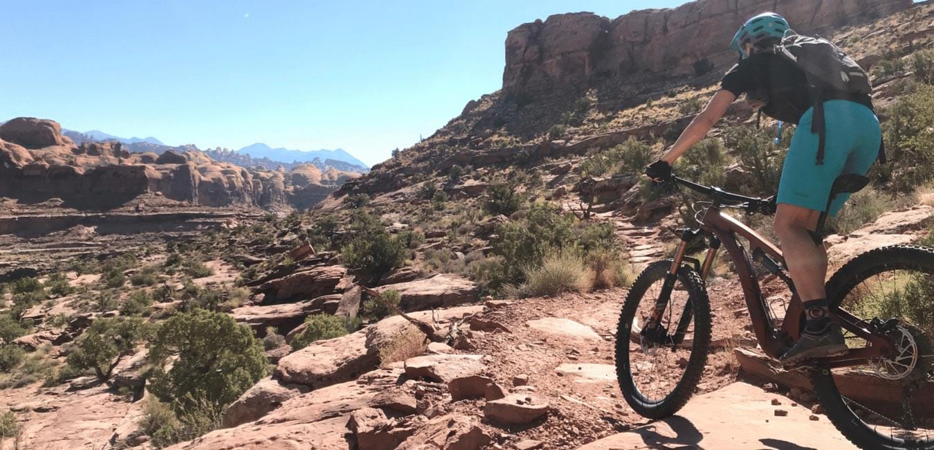 biking in Moab utah