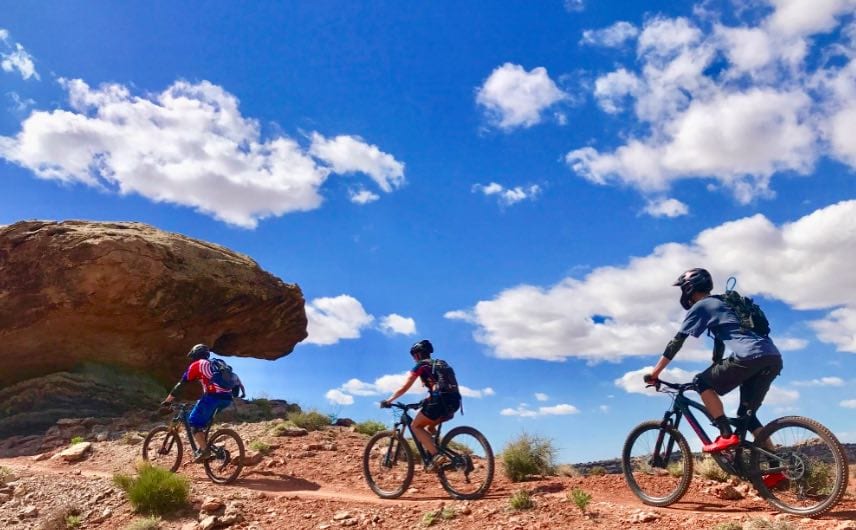 Moab Mountain biking