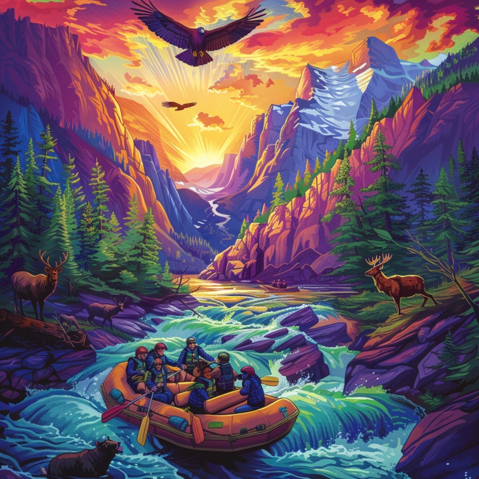 8 Best Places for White Water Rafting in Colorado in 2025 (w Map ...