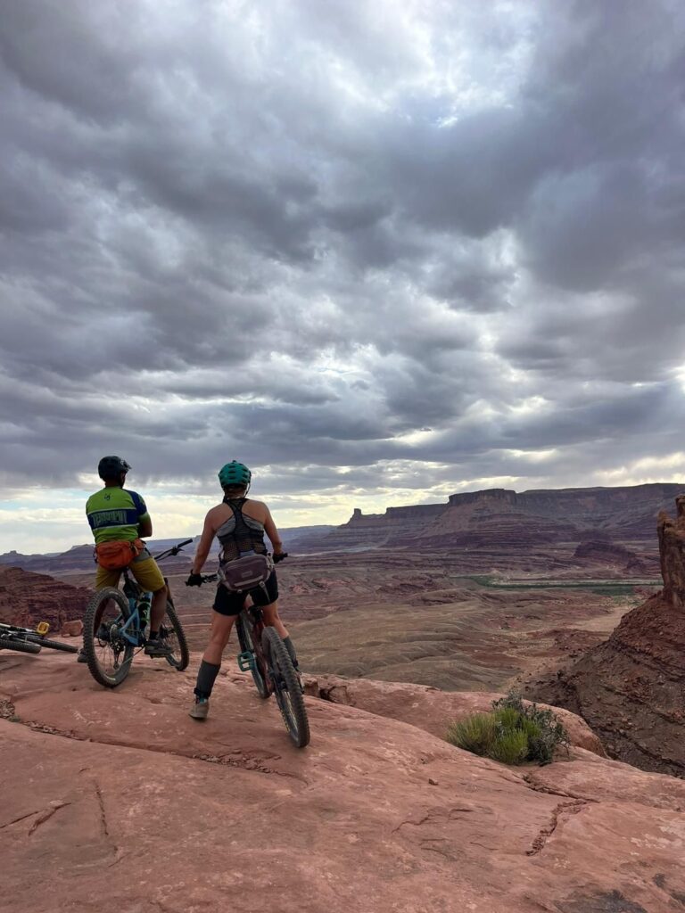 biking Captain Ahab moab