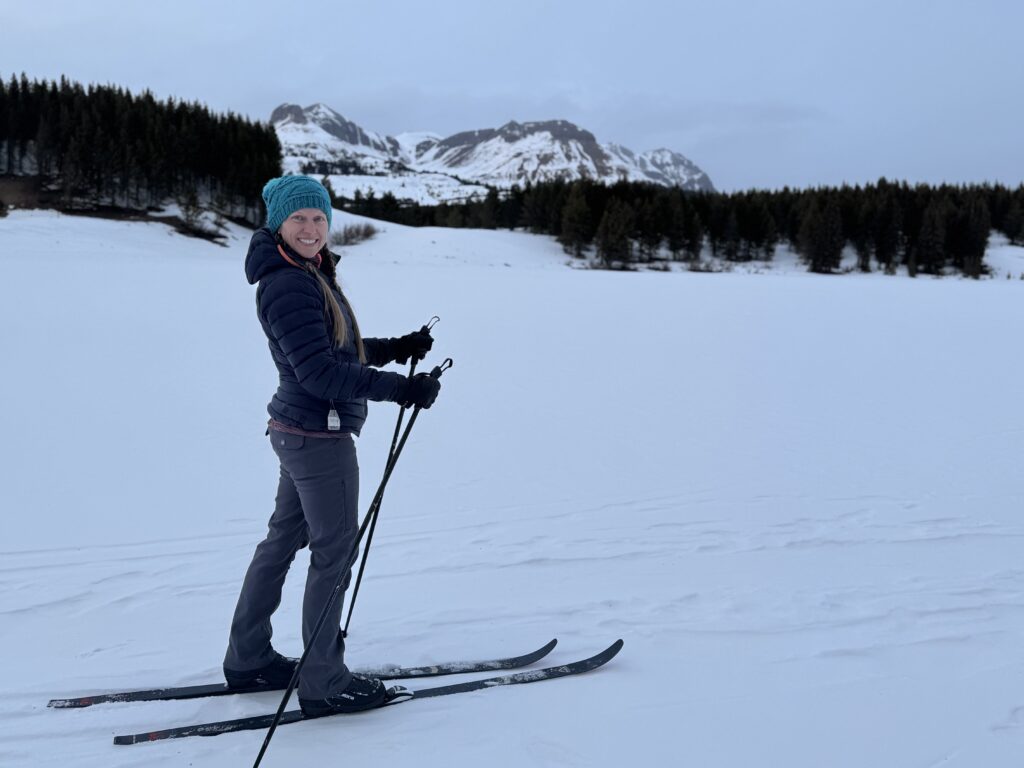 Cross country skiing durango