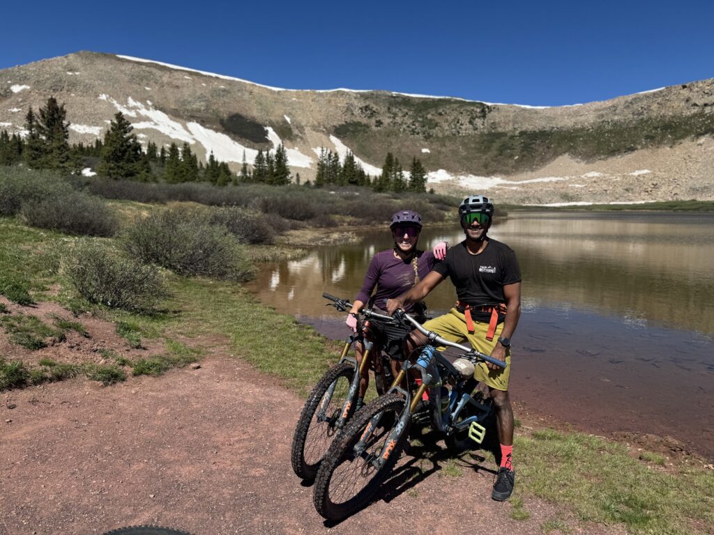 Taylor lake Colorado trail