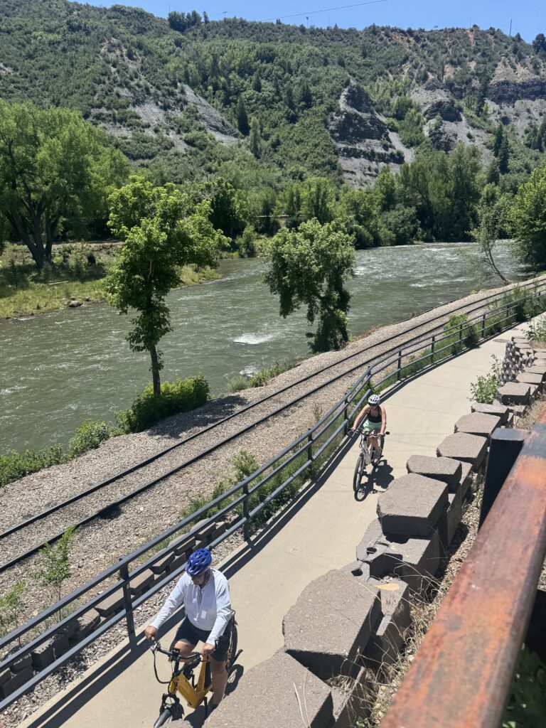 durango bike path bikers
