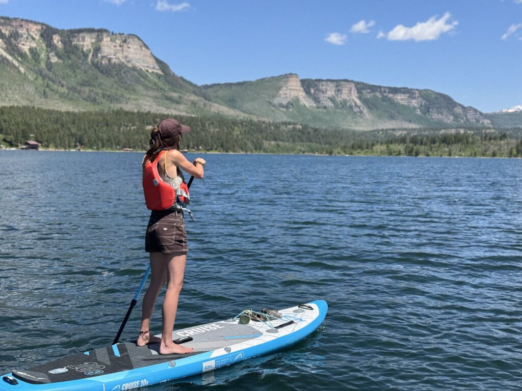 Electra Lake Paddleboarding Durango CO