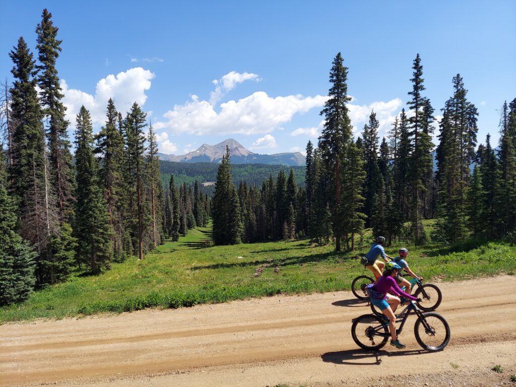 Elbert Creek Rd biking Durango