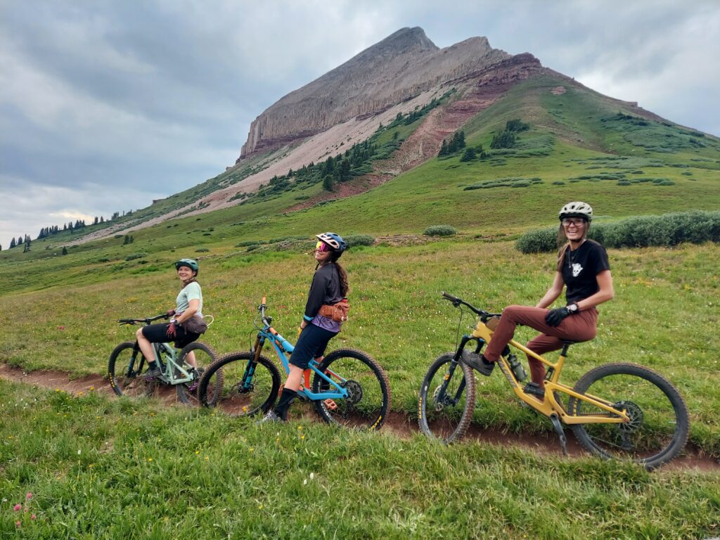 Riding Pass Creek trail Durango