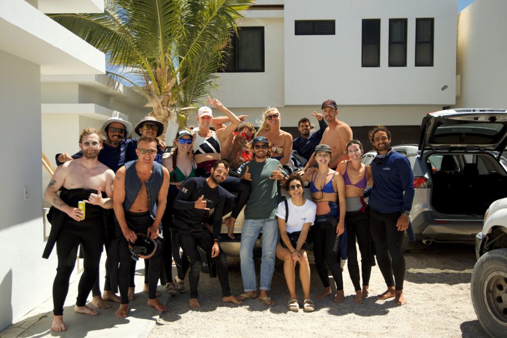 La ventana kite camps group picture