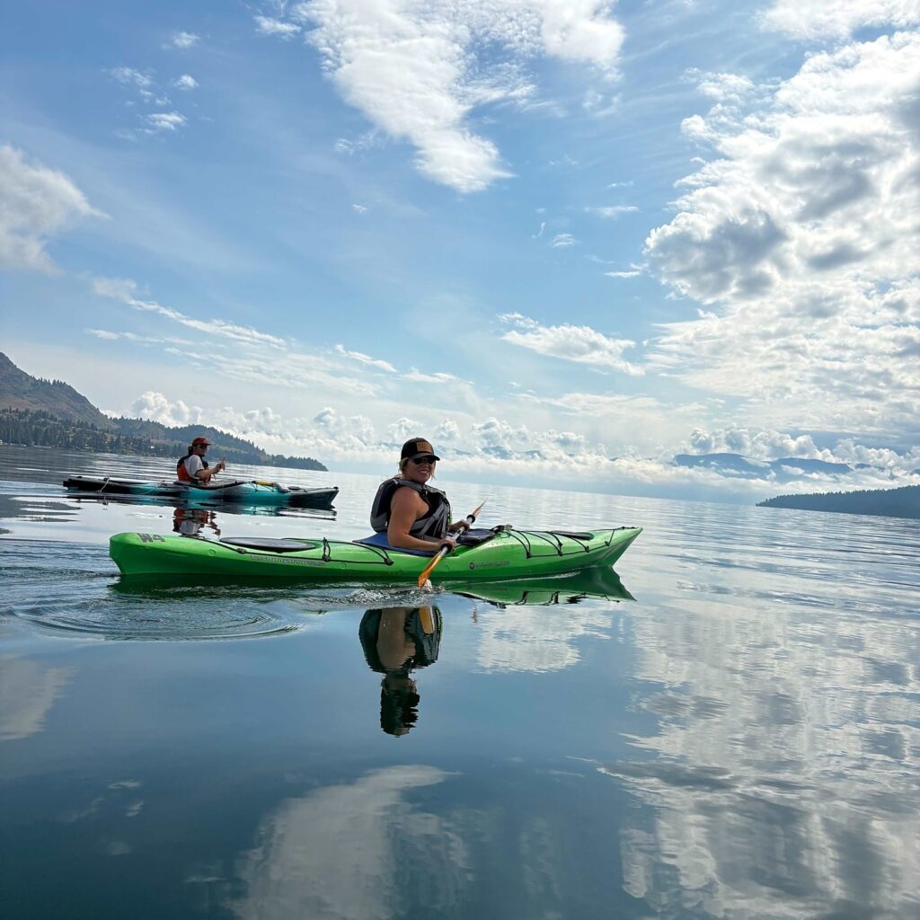 kayaking flathead lake