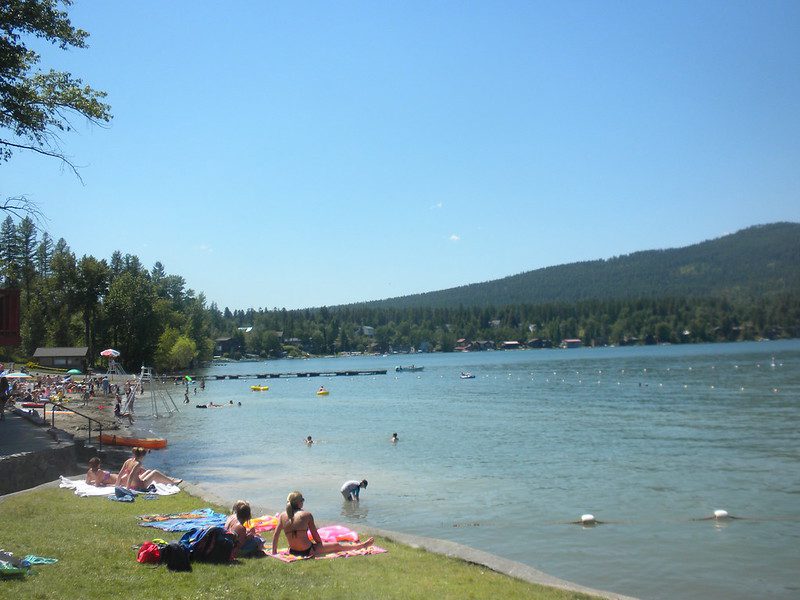 Whitefish Lake City Beach