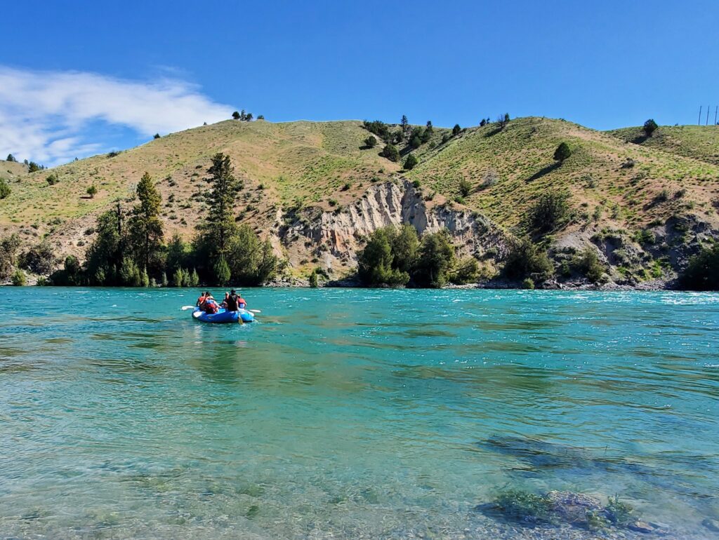scenic flathead river rafting trip