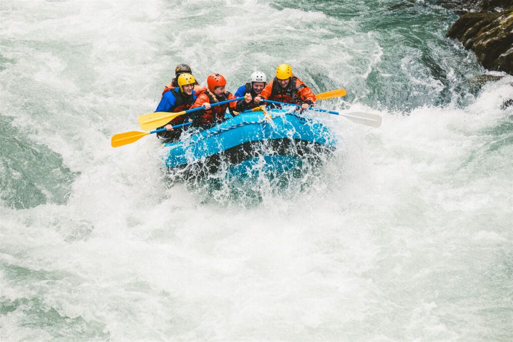 Six Mile Creek Rafting