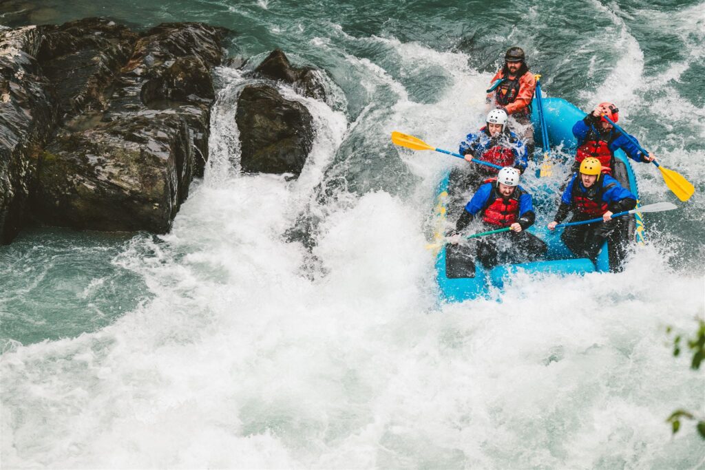 Six Mile Creek Rafting