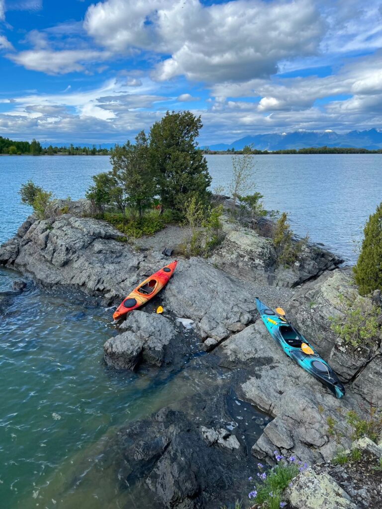 Kayaks Flathead lake 