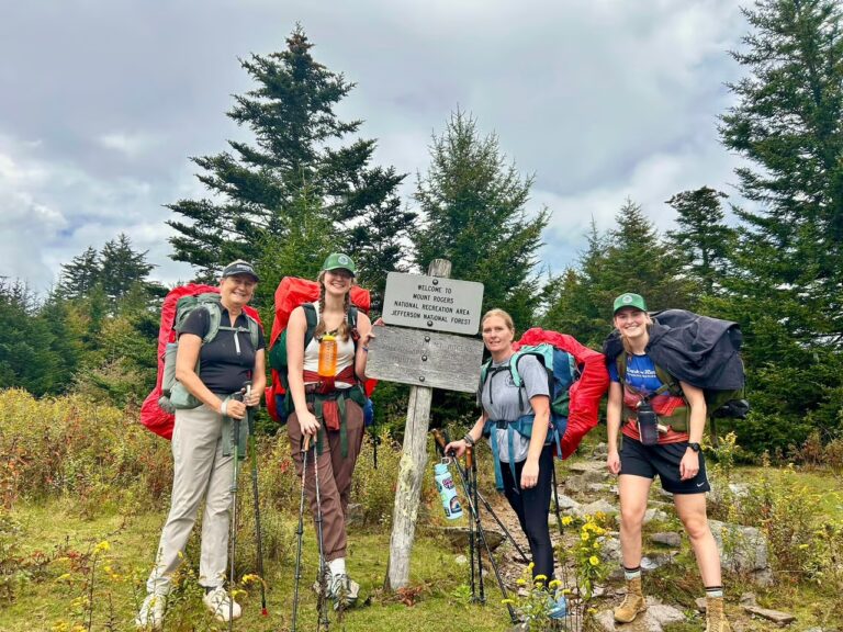 guided backpacking trip for beginners