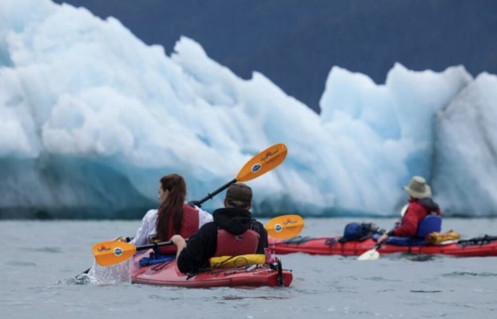 columbia glacier kayaking