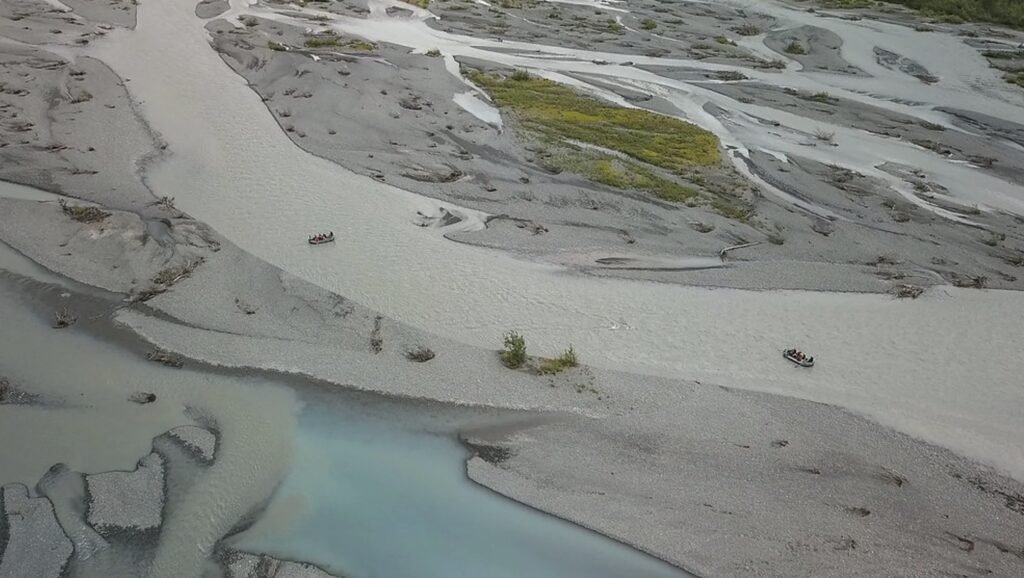 spencer glacier rafting