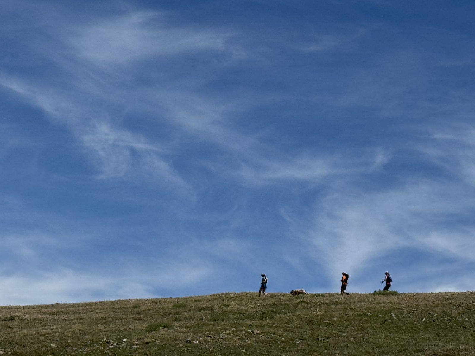 Walking the sky