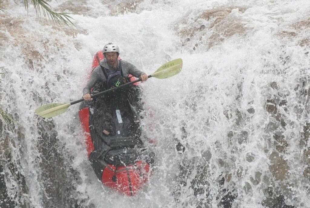 packrafting rapids